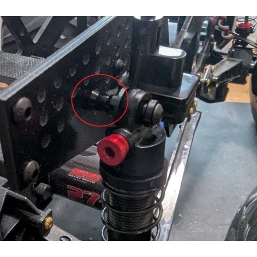 RetroBuster V1.1 Upper Shock Standoff (8)