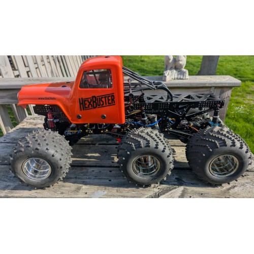 HexBuster 6x6 chassis for the Clodbuster HexBuster 6x6 chassis for the Clodbuster