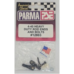 Parma 4-40 Heavy Duty Rod Ends and Bolts