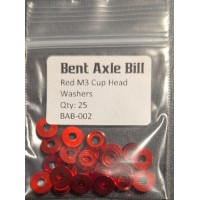 Red M3 Cup Head Washer